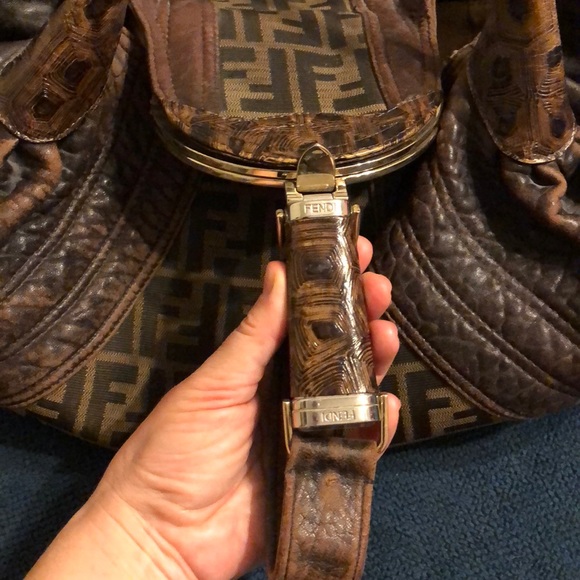 ❤️ Fendi Zucca Spy Bag ❤️ - Picture 7 of 8